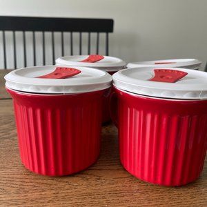 CorningWare Colours Pop-Ins 20-oz Soup Mug with Lid - 4 Pack